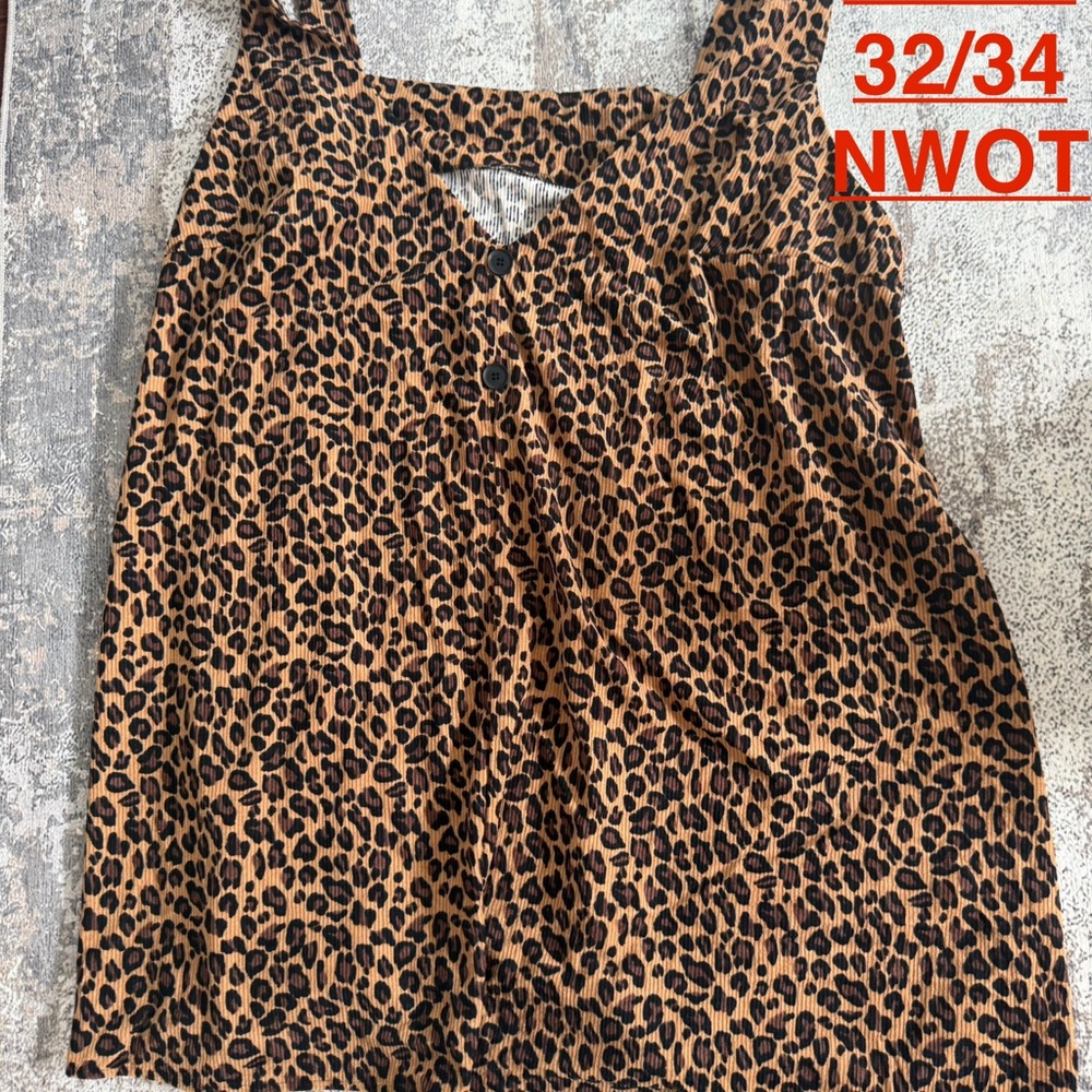 Leopard Print Women's Dress